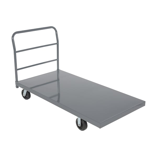Vestil ECSPT-3048 Steel Platform Truck, 30x48, Dark Gray