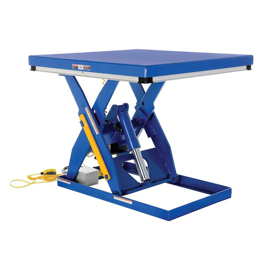 Vestil EHLT-4848-3-43-QS 48" x 48" Electric Hydraulic Lift Table, Load Cap. 3000 lb.