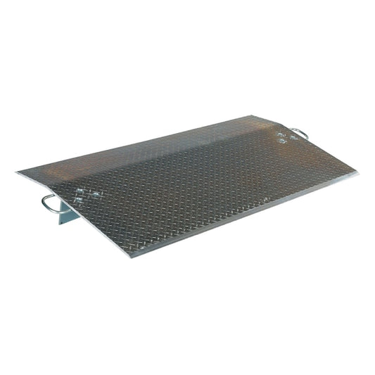 Vestil EH-6030 60" x 30" Aluminum Dock Plate, 1/2" Thick, 7800 lb Capacity