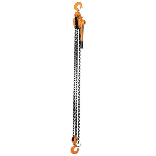 Vestil ELH-120-10 Economy Lever Hoists (disc brake), 12000 lbs Load Capacity, 10 ft Hoist Lift, Hook