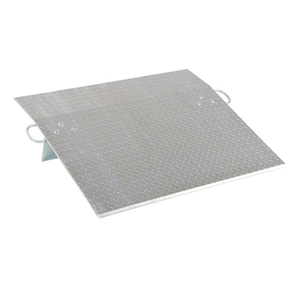 Vestil E-3636 Aluminum Econo Dockplate, 3/8, 2.5K, 36x36