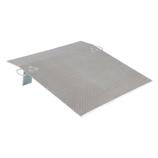 Vestil E-3648 36" x 48" Aluminum Economizer Dock Plate, 3/8" Thick, 1900 lb Capacity