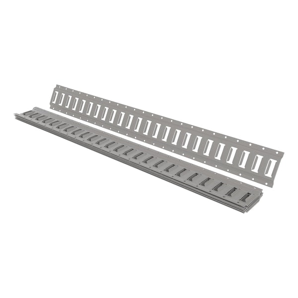 Vestil E-TRK-4-GY-6PK E-TRACK 4 FOOT GRAY, PK6