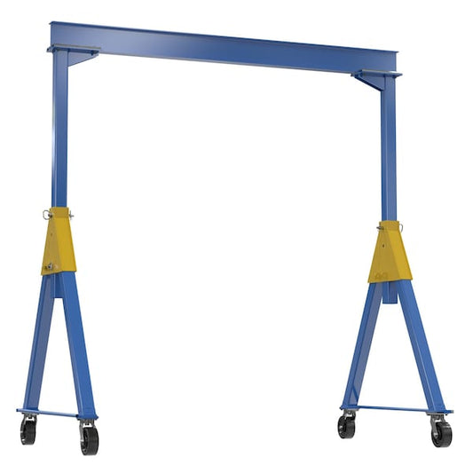 Vestil FHSN-8-10 Fixed Ht. Stl Gantry Crane, 8K, 10Ft Kd