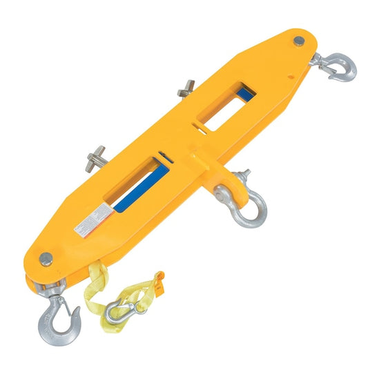 Vestil FLB-D-4 FORKLIFT STEEL LIFTING BEAM, 4K CAPACITY