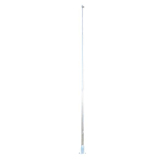 Vestil FLP-25-SS Stainless Steel Flagpole, 25 ft. Height