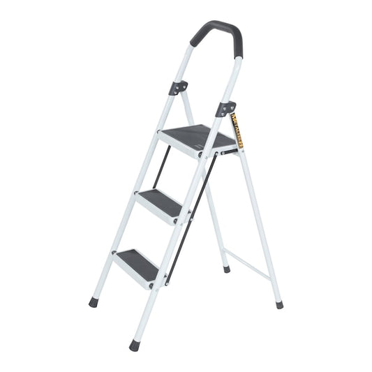 Vestil FSL-HS-3-225 3 Steps, 225 lb Load Capacity, Steel, White
