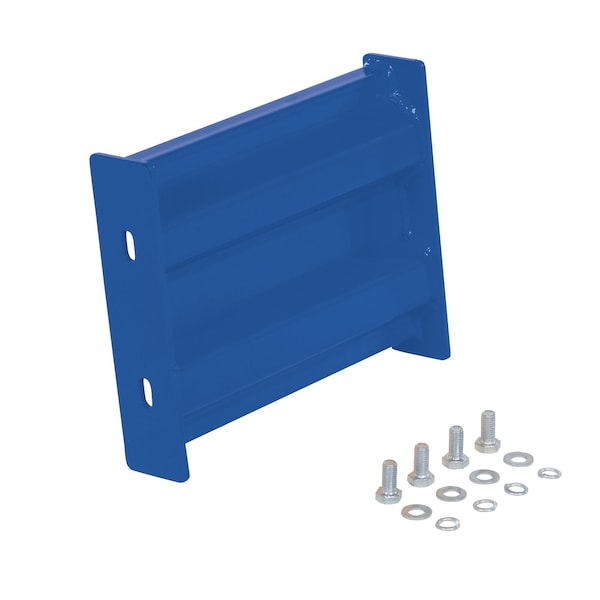Vestil GR-F2R-BO-1-BU Bolt-On Style Guard Rail 1 Ft Blue