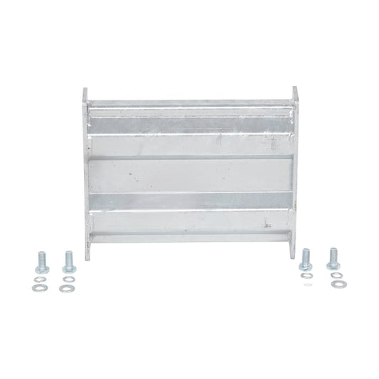 Vestil GR-F2R-BO-1-HDG Bolt-On Style Guard Rail 1 Ft Galvanized