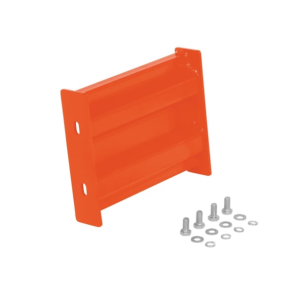 Vestil GR-F2R-BO-1-OR Bolt-On Style Guard Rail 1 Ft Orange
