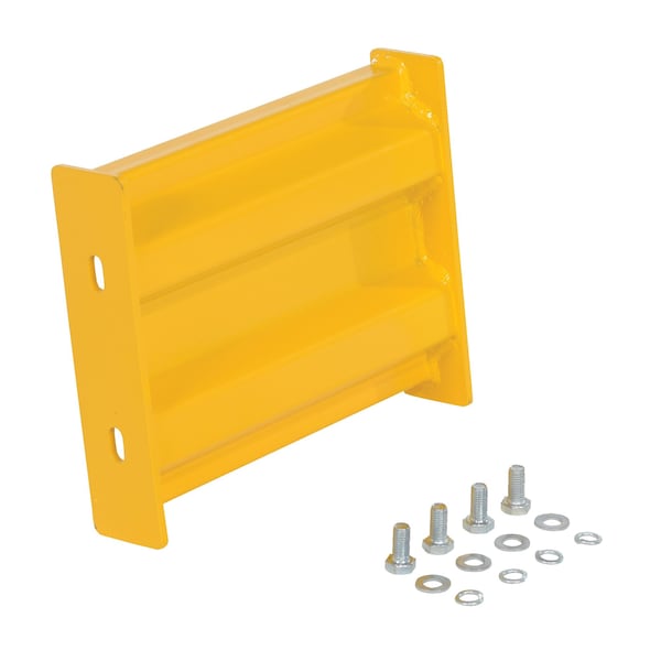 Vestil GR-F2R-BO-1-YL Bolt-On Style Guard Rail 1 Ft