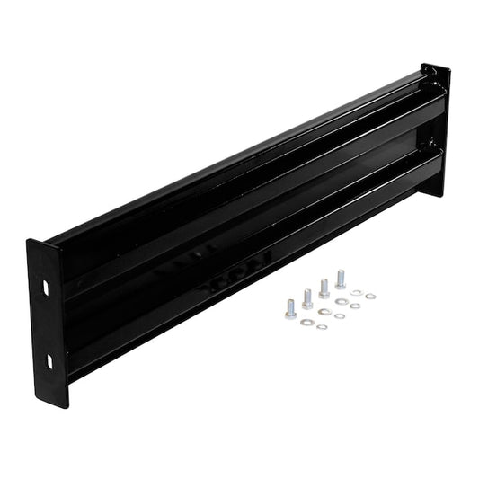 Vestil GR-F2R-BO-4-BK Bolt-On Style Guard Rail 4 Ft Black