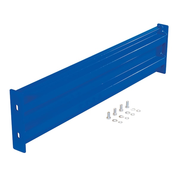 Vestil GR-F2R-BO-4-BU Bolt-On Style Guard Rail 4 Ft Blue