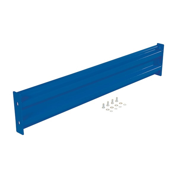 Vestil GR-F2R-BO-5-BU Bolt-On Style Guard Rail 5 Ft Blue