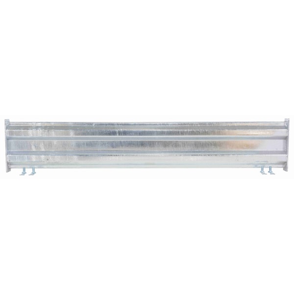 Vestil GR-F2R-BO-5-HDG Bolt-On Style Guard Rail 5 Ft Galvanized