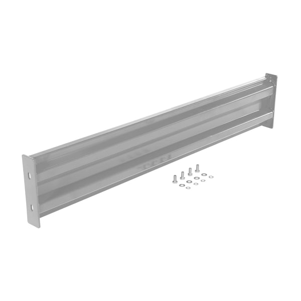 Vestil GR-F2R-BO-5-SL Bolt-On Style Guard Rail 5 Ft Silver
