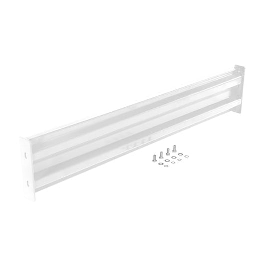 Vestil GR-F2R-BO-5-WT Bolt-On Style Guard Rail 5 Ft White