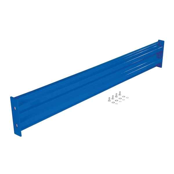 Vestil GR-F2R-BO-6-BU Bolt-On Style Guard Rail 6 Ft Blue