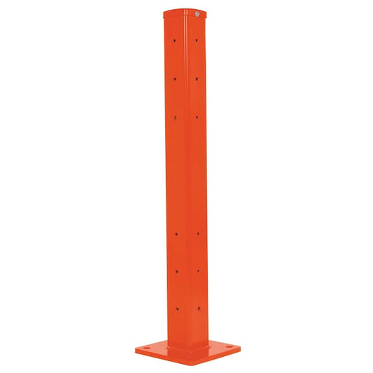 Vestil GR-F2R-BO-TP42-OR Rigid Tube Post 42 In Bolt-On Style Orange