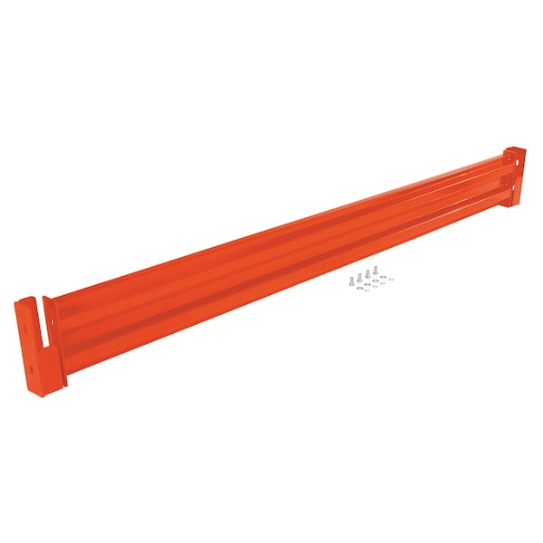 Vestil GR-F2R-DI-10-OR Drop-In Style Guard Rail 10 Ft Orange