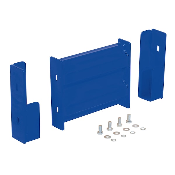 Vestil GR-F2R-DI-1-BU Drop-In Style Guard Rail 1 Ft Blue