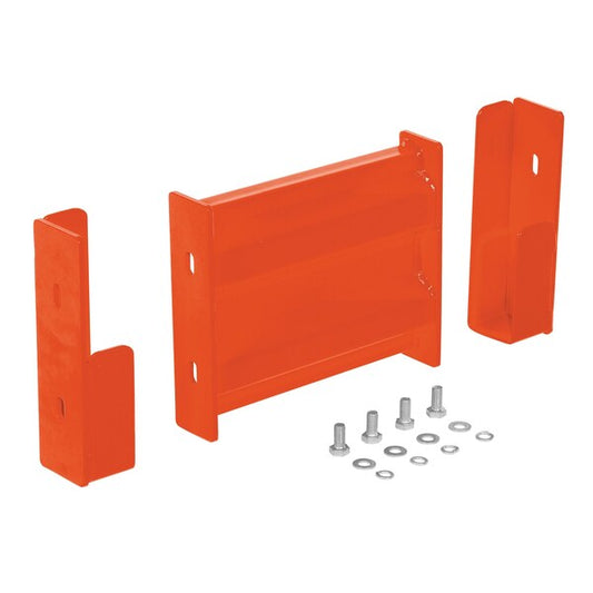 Vestil GR-F2R-DI-1-OR Drop-In Style Guard Rail 1 Ft Orange
