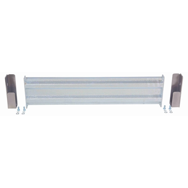 Vestil GR-F2R-DI-4-HDG Galvanized Guard Rail-Drop In 41.875 In