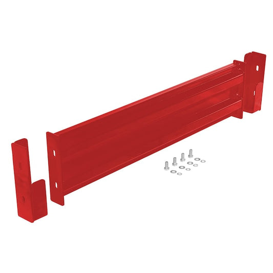 Vestil GR-F2R-DI-4-RD Drop-In Style Guard Rail 4 Ft Red
