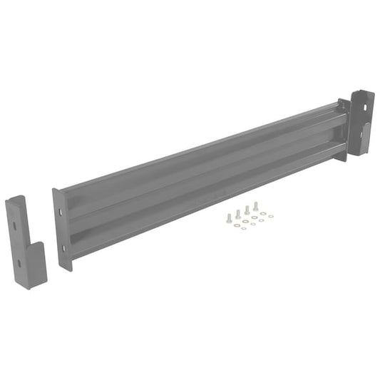 Vestil GR-F2R-DI-5-GYSG Drop-In Style Guard Rail 5 Ft Gray Semi Gloss