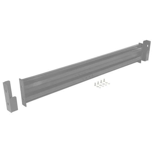 Vestil GR-F2R-DI-6-GYSG Drop-In Style Guard Rail 6 Ft Gray Semi Gloss