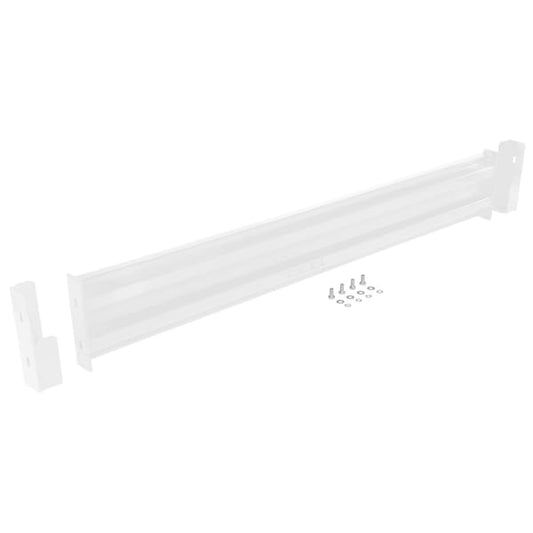 Vestil GR-F2R-DI-6-WT Drop-In Style Guard Rail 6 Ft White