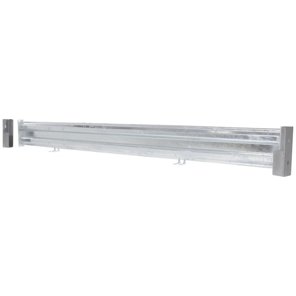Vestil GR-F2R-DI-8-HDG Galvanized Guard Rail-Drop In 89.875 In