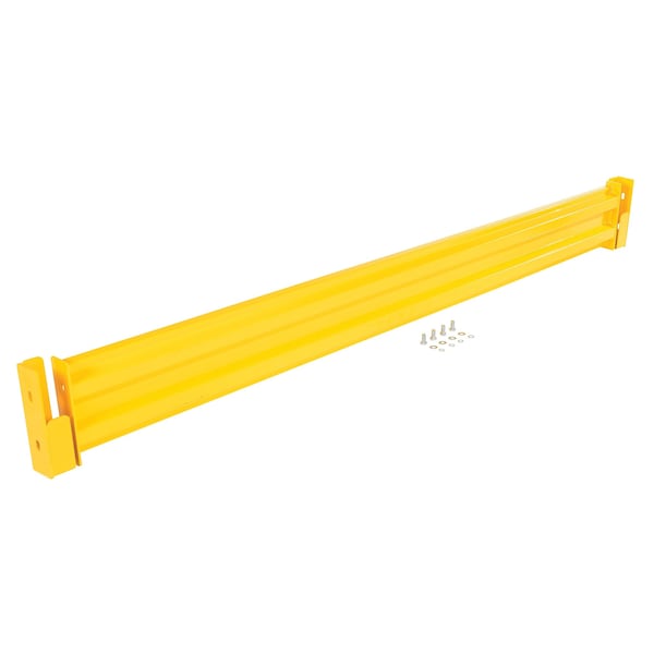 Vestil GR-F2R-DI-8-YL Drop-In Style Guard Rail 8 Ft - Yellow