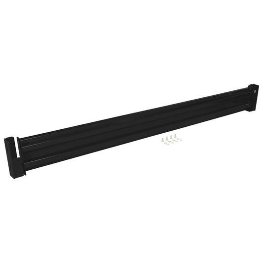 Vestil GR-F2R-DI-9-BK Drop-In Style Guard Rail 9 Ft Black