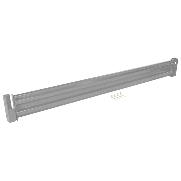 Vestil GR-F2R-DI-9-GYSG Drop-In Style Guard Rail 9 Ft Gray Semi Gloss