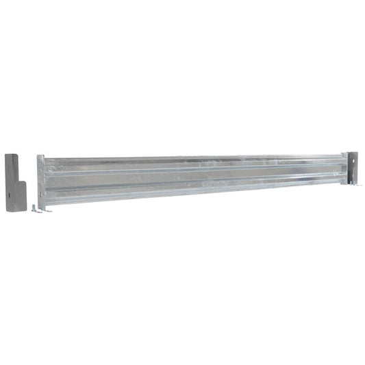 Vestil GR-F2R-DI-9-HDG Drop-In Style Guard Rail 9 Ft Galvanized