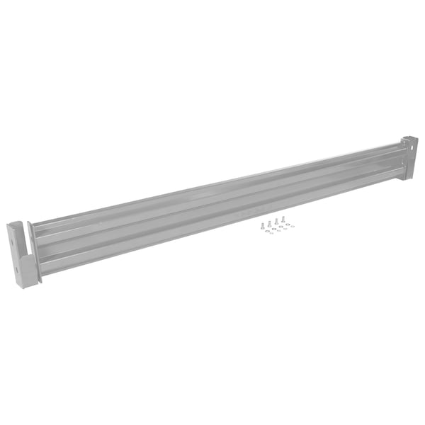 Vestil GR-F2R-DI-9-SL Drop-In Style Guard Rail 9 Ft Silver