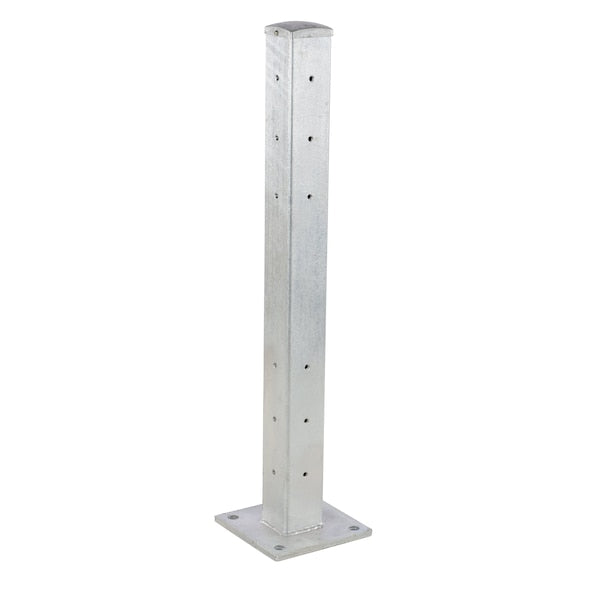 Vestil GR-F2R-DI-TP42-HDG Rigid Tube Post 43.125 In Drop-In Style-Galvanized
