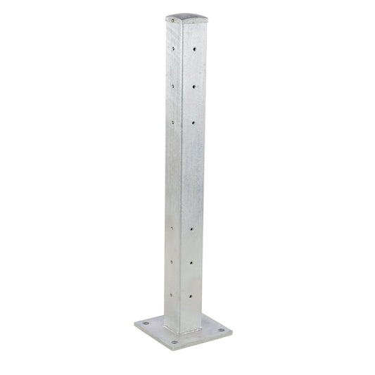 Vestil GR-F2R-DI-TP42-HDG Rigid Tube Post 43.125 In Drop-In Style-Galvanized