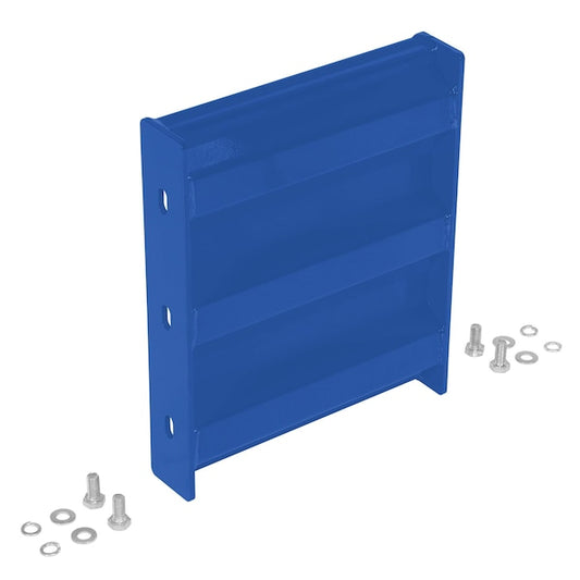 Vestil GR-F3R-BO-1-BU Bolt-On Style Guard Rail 1 Ft Blue