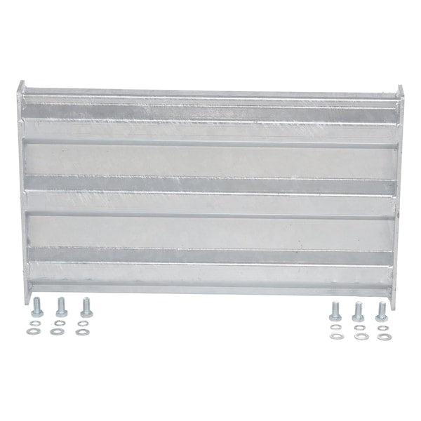Vestil GR-F3R-BO-2-HDG Bolt-On Style Guard Rail 2 Ft Galvanized