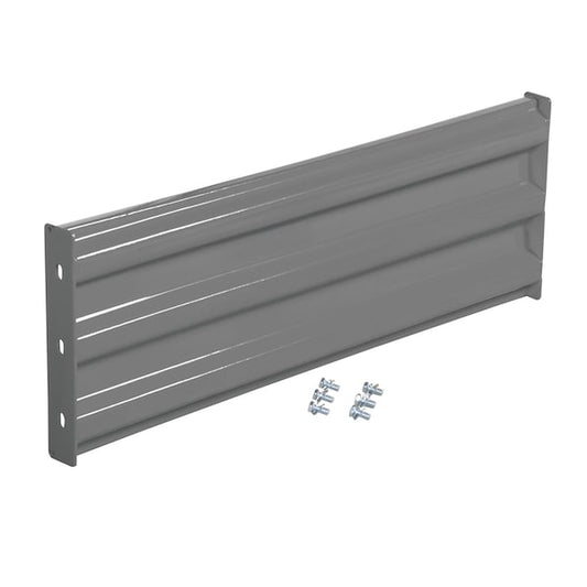 Vestil GR-F3R-BO-3-GYSG Bolt-On Style Guard Rail 3 Ft Gray Semi Gloss