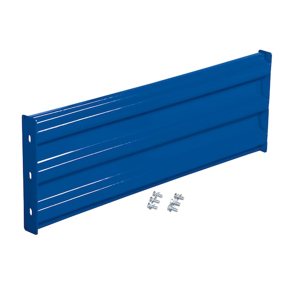 Vestil GR-F3R-BO-4-BU Bolt-On Style Guard Rail 4 Ft Blue