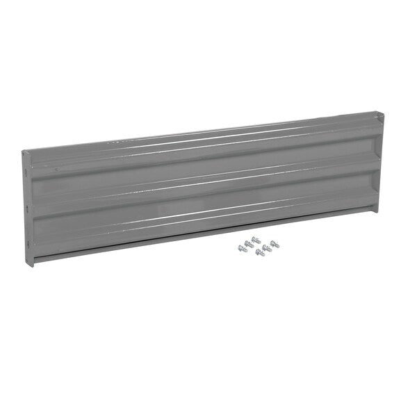 Vestil GR-F3R-BO-5-GYSG Bolt-On Style Guard Rail 5 Ft Gray Semi Gloss