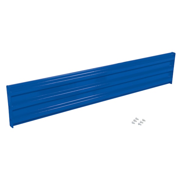 Vestil GR-F3R-BO-7-BU Bolt-On Style Guard Rail 7 Ft Blue