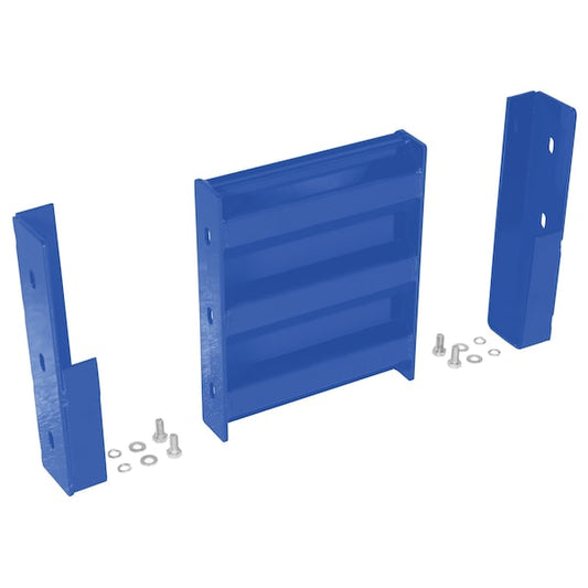 Vestil GR-F3R-DI-1-BU Drop-In Style Guard Rail 1 Ft Blue