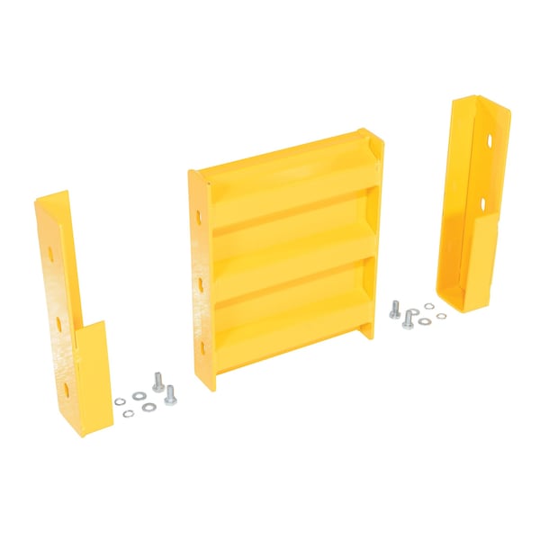 Vestil GR-F3R-DI-1-YL Drop-In Style Guard Rail 1 Ft