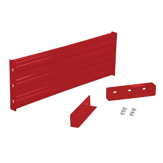 Vestil GR-F3R-DI-4-RD Drop-In Style Guard Rail 4 Ft Red
