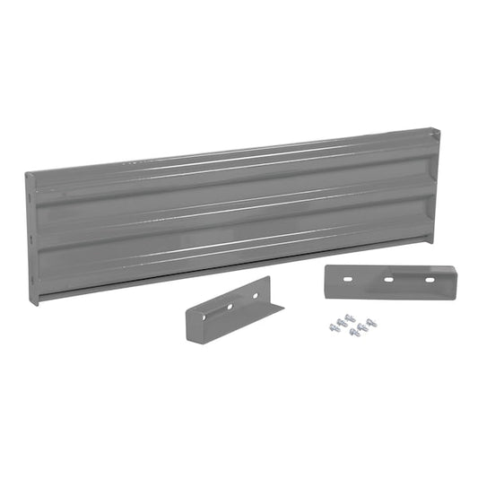 Vestil GR-F3R-DI-5-GYSG Drop-In Style Guard Rail 5 Ft Gray Semi Gloss
