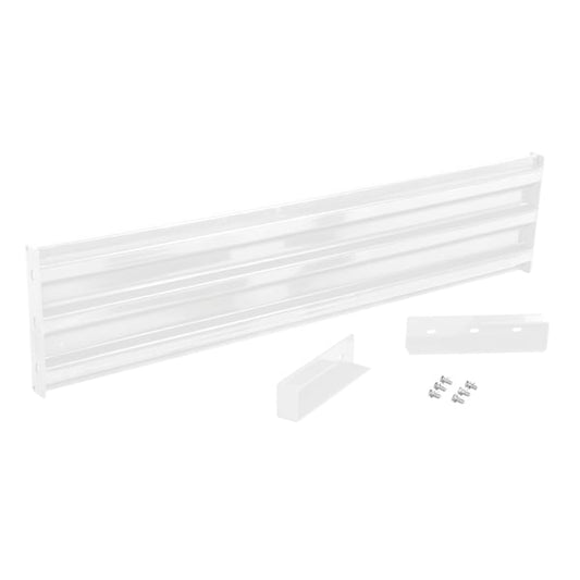 Vestil GR-F3R-DI-6-WT Drop-In Style Guard Rail 6 Ft White